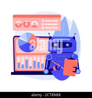 AI-powered marketing tools abstract concept vector illustration Stock ...