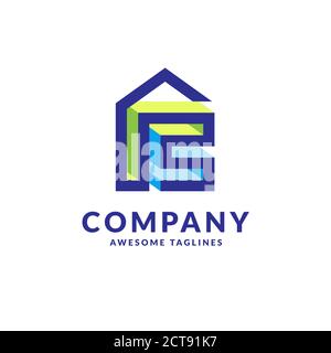 creative simple line house geometric logo vector, Premium simple house design for decoration vector illustration Stock Vector