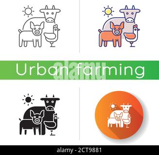 Animal husbandry icon Stock Vector Image & Art - Alamy
