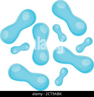 Probiotics casei icon. Cartoon of probiotics casei vector icon for web design isolated on white background Stock Vector
