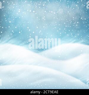 Abstract Snowy Background Stock Vector