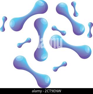 Probiotics lactobaccilus icon. Cartoon of probiotics lactobaccilus vector icon for web design isolated on white background Stock Vector
