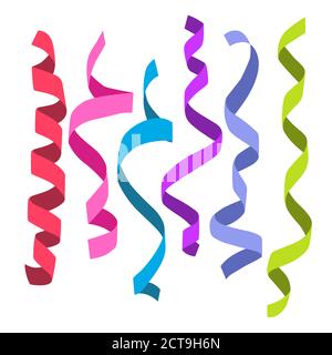 party streamer ribbon. celebration 5731670 Vector Art at Vecteezy