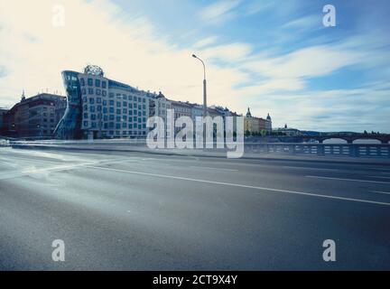 Czechia, Prague, Dancing house Stock Photo