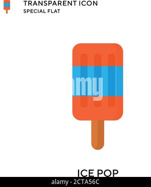 Set of ice-cream bar and popsicles. Vector cartoon illustration Stock ...