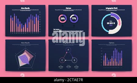 Big set of infographics elements. EPS10. Stock vector. Stock Vector