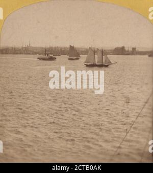 Shipping New York Harbor Manhattan New York, New York, USA Stock Photo ...