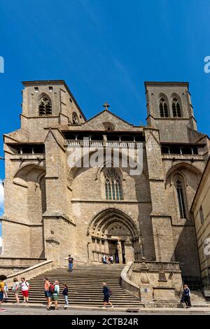 Saint Robert abbey, La Chaise Dieu, Haute Loire department, Auvergne-Rhone-Alpes, France Stock Photo