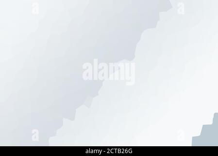 Grey & White Blurred Smooth Low Poly Gradient Crystallize Background Vector Illustration Stock Photo