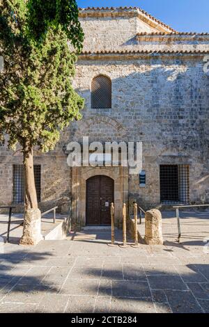 The Municipal Baths of the Old Medieval Town Stock Photo