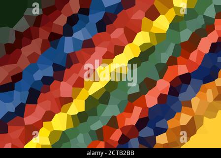 Modern Multicolor Blurred Low Poly Gradient Crystallize Wallpaper Background Vector Illustration Stock Photo