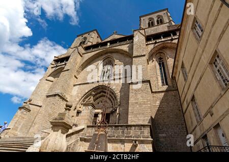 Saint Robert abbey, La Chaise Dieu, Haute Loire department, Auvergne-Rhone-Alpes, France Stock Photo