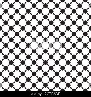 Seamless abstract geometric decor pattern Stock Vector