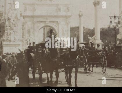 Dewey Arch, New York City., 1900, New York (State), New York (N.Y.), Manhattan (New York, N.Y Stock Photo