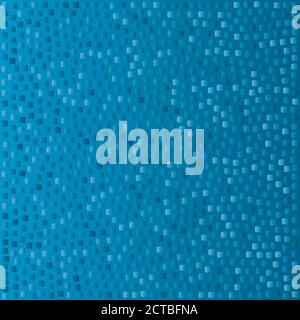 Mosaic background of small convex multicolored square dots. Vector illustration Stock Vector