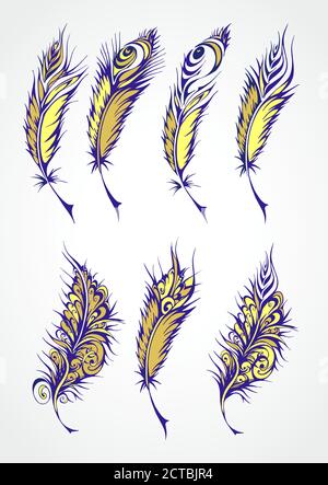 Feather Tattoo - Tattoos Designs
