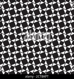 Seamless abstract geometric intersecting triangle pattern Stock Vector