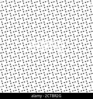 Seamless abstract geometric intersecting triangle pattern Stock Vector