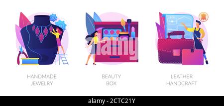 Handmade startup abstract concept vector illustrations. Stock Vector