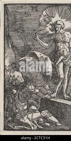 Entombment, still image, Prints, 1515, Altdorfer, Albrecht, approximately 1480-1538 Stock Photo