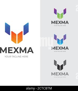 Stylish and Modern Logo Design Template Stock Vector