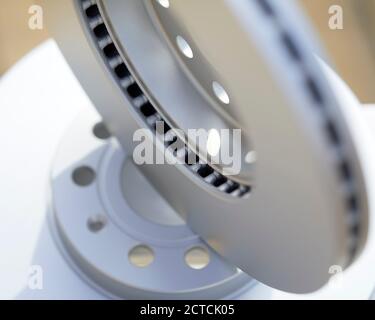 New brake discs Stock Photo