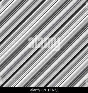 Oblique seamless pattern with gray lines Stock Vector