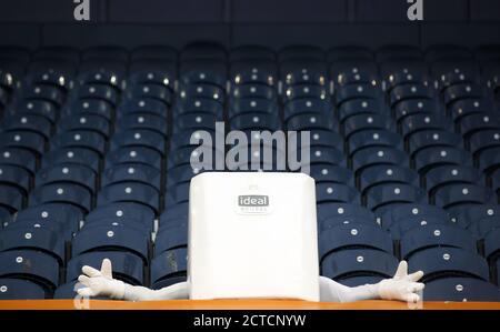 Meet West Bromwich Albion's bizarre new 'Boiler Man' mascot