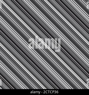 Oblique seamless pattern with gray lines Stock Vector
