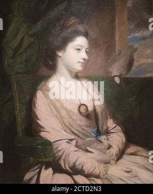 Kitty Fisher (1740-1767), still image, Paintings, 1764 - 1765, Reynolds, Joshua, Sir, 1723-1792 Stock Photo