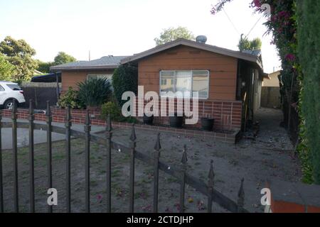 El Monte, California, USA 21st September 2020 A general view of atmosphere of Steven Earl Parent's home at 11214 E. Bryant Road in El Monte, California, USA. Photo by Barry King/Alamy Stock Photo Stock Photo