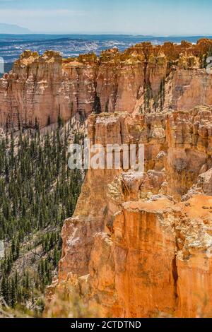 Agua Canyon Overlook in Bryce Canyon National Park, Utah Stock Photo