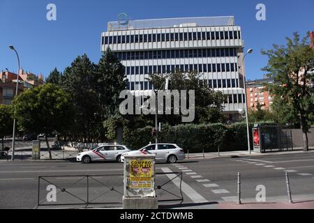 Headquarters of the Spanish energy company Enagas in Madrid (Spain). / Ana Bornay Stock Photo
