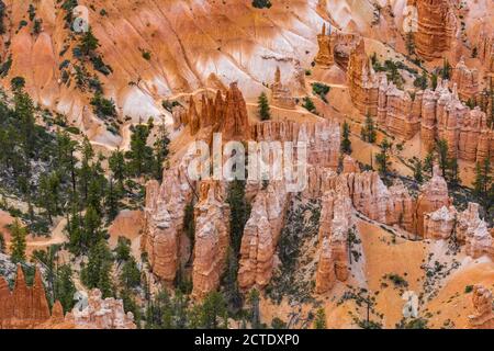 Brice Point Overlook in Bryce Canyon National Park, Utah Stock Photo