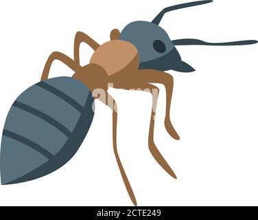 Colony ant icon, isometric style Stock Vector