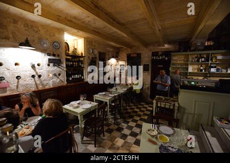 Legligin wine bar in Valletta, Malta. Stock Photo