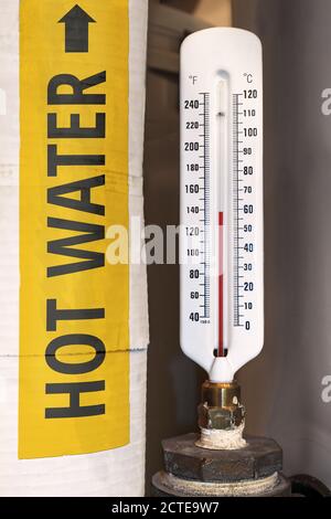 Hot water thermometer Stock Photo by ©Seija 9522885