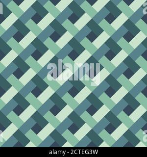 Abstract Colorful Seamless Rectangle Bricks Pattern Background Stock Vector