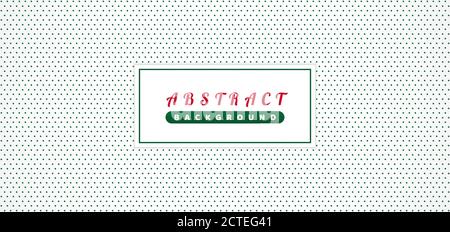 Halftone pattern circle dot background green color design. vector illustration. Stock Vector