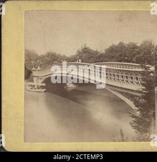 Bow Bridge, by Chase, W. M. (William M.), ca. 1818-1901 2 Stock Photo ...