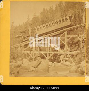 Mt. Washington Railroad, by Kilburn Brothers 2 Stock Photo - Alamy