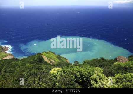 Yilan Guishan Island Turtle Head Undersea Hot Spring Taiwan Stock Photo