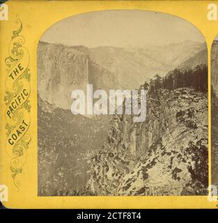 Yosemite Valley, from Inspiration Point., Yosemite Valley (Calif.), Yosemite National Park (Calif.), California Stock Photo