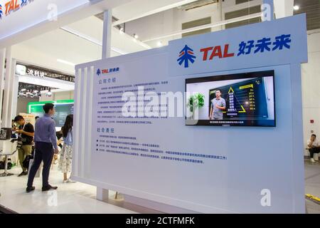 --File-- In this unlocated and undated photo, a TAL group logo is pictured in China. Stock Photo