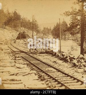 Truckee River, looking towards Eastern Summit, 135 miles from ...