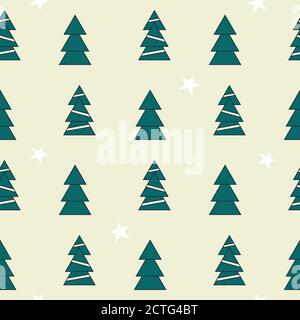 Seamless triangles pattern. Vector abstract new year background for design and decoration textile, covers, package, wrapping paper. Stock Vector