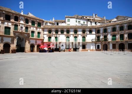 View of the Plaza Ochavada de Andalucia, Archidona, Spain. Stock Photo