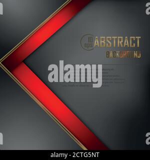 Abstract background of black origami paper. Vector illustration Stock Vector
