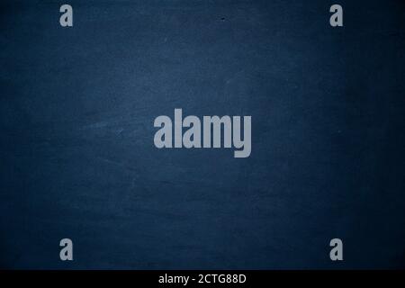 smooth old concrete background texture blue colored with radial gradient and copy space Stock Photo