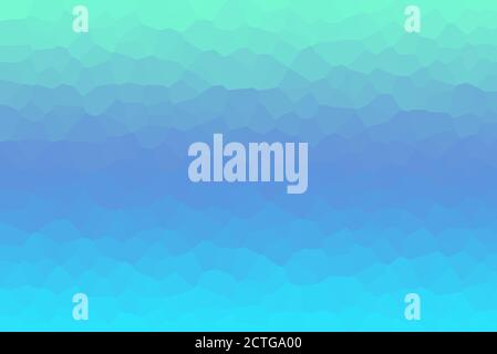 Light Cyan & Blue Smooth Blurred Low Poly Gradient Crystallize Background Illustration Stock Photo